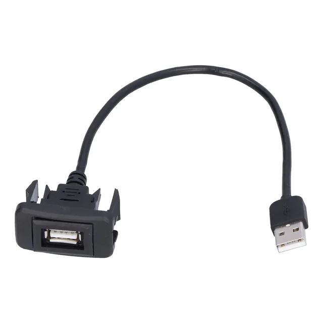 Cable De Extensión Usb Salida De Puerto De Coche Carga Flexi