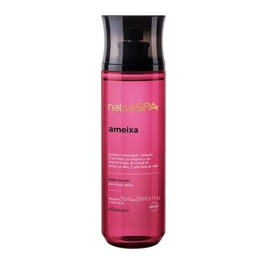 Ameixa Body Splash Desodorante Colonia 200ml - Nativa Spa