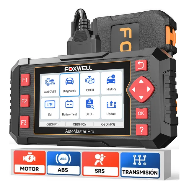 Foxwell Nt604 Elite Obd2 Escáner Automotriz Abs Srs Motor