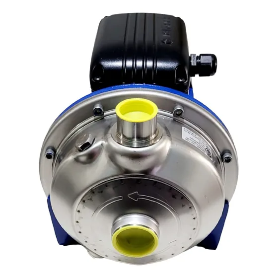 Bomba Lowara 80/5 - 1 Hp Acido 304 Trif.cerveza Mosto Cip