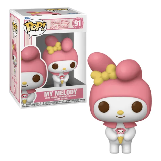 My Melody Helado Funko Pop 91 Hello Kitty And Friends