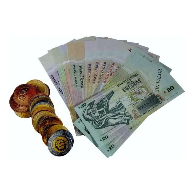 Monedas Y Billetes Uruguayos De Juguete