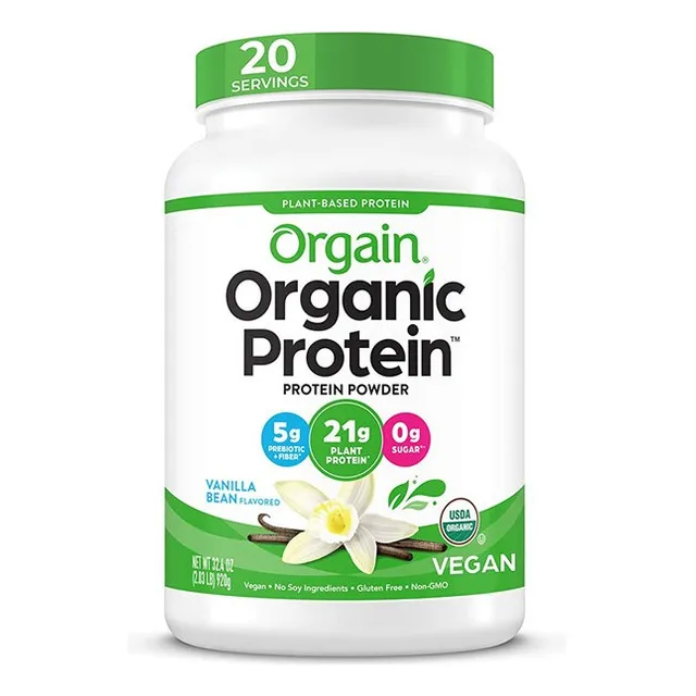 Proteína Orgánica Orgain Con Prebióticos Polvo 2.03 Libras