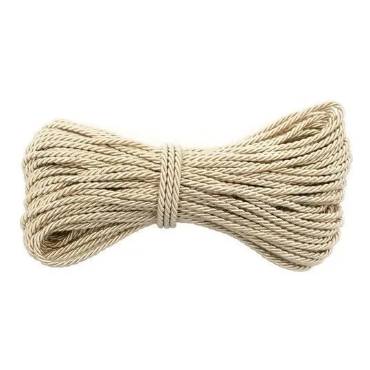 Cordão Corda Bege São Francisco 20 M 3,5mm Originais