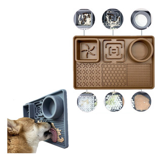 Almohadilla Para Lamer Perro, Plato De Comida Lenta Cachorro Almohadilla Para Lamer Perro, Plato De Comida Lenta Cachorro