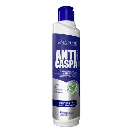 Shampoo Anticaspa Tróia Hair Tratamento Intensivo C/ 300ml