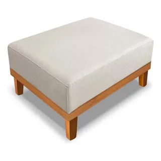 Puff Decorativo Sala De Estar Isa Tecido Linho Tefi Deccor Puff Decorativo Sala De Estar Isa Tecido Linho Tefi Deccor