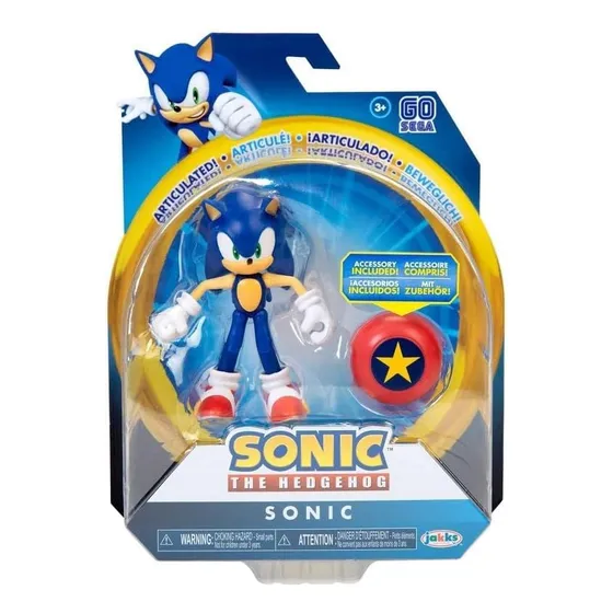Sonic The Hedgehog 4 Figura Sonic Articulado 10 Cm Wave 