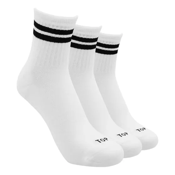 Calcetines Deportivos Media Caña Pack 3 C3 Top