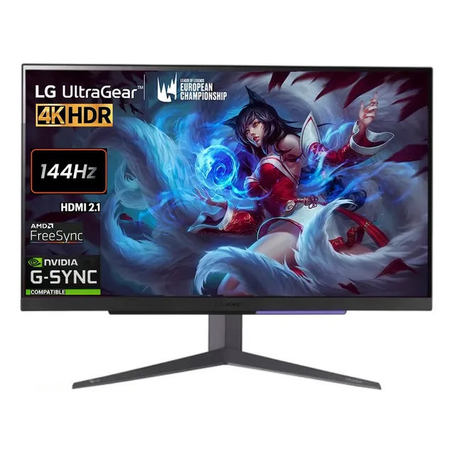 Monitor LG 32 32gr93u 4k Ips Gsync 144hz Hdmi2.1/dp/usb3.0x3