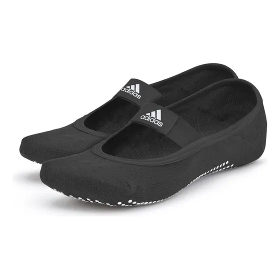 Medias Antideslizantes Para Yoga Negras Talle M/l adidas