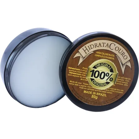 Cera Especial Para Amaciar Conservar E Hidratar Couros 12x