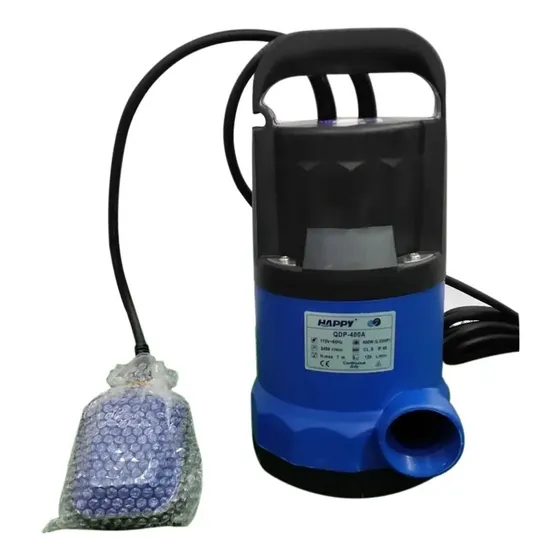 Bomba Para Aguas Sucias / Servidas 1 Hp, 110 Volts. Happy