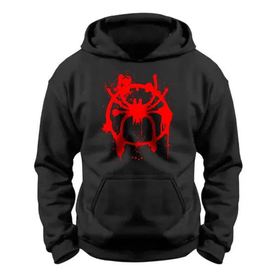 Moletom Canguru Spiderman Miles Morales Aranhaverso Bt350