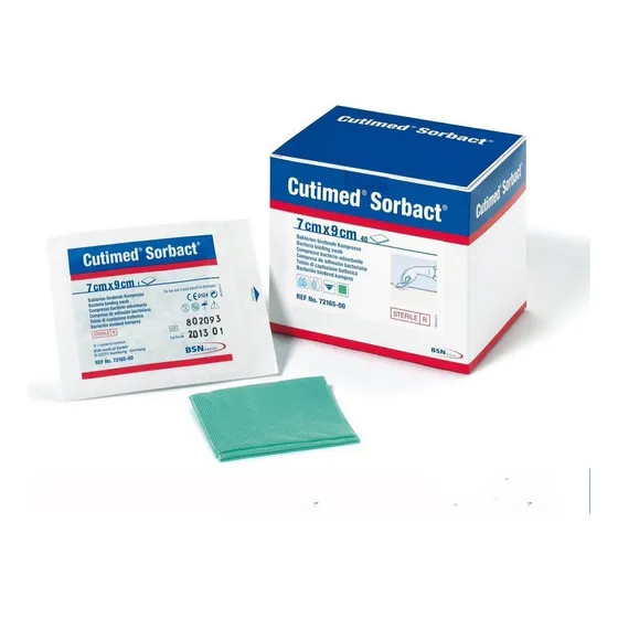 Cutimed Sorbact Compresas 7cm X 9cm (unidad)