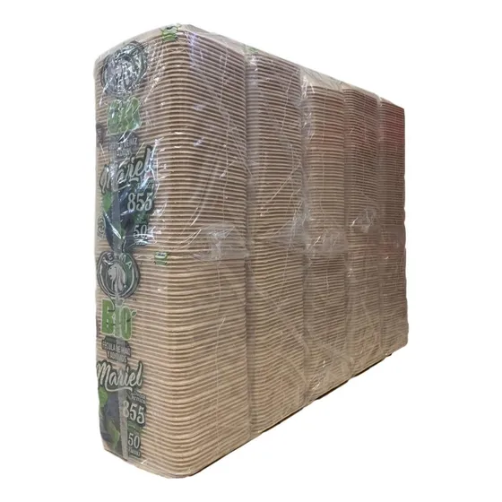 Platos Desechables Reyma 855 Color Beige 50 Packs