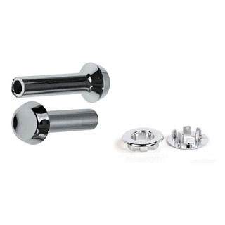 Par Botones Con Bisel Para Puertas Ford Mustang 65 66 Par Botones Con Bisel Para Puertas Ford Mustang 65 66