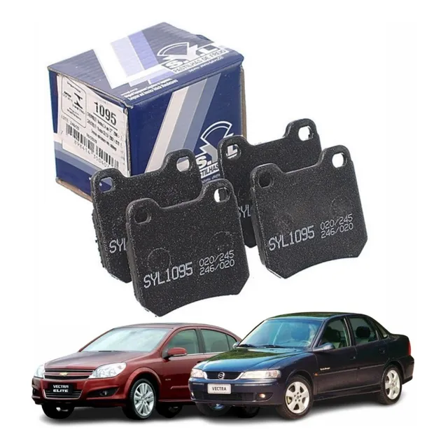 Pastilha De Freio Traseira Gm Vectra 97 01 05 07 08 09 2011