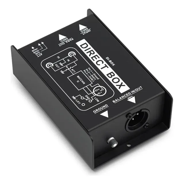 Aislador De Audio Efector Di Caja Directa Pasiva