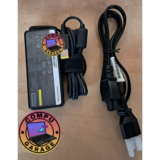 Cargador Original Para Laptop Lenovo Punta Cuadrada 65w