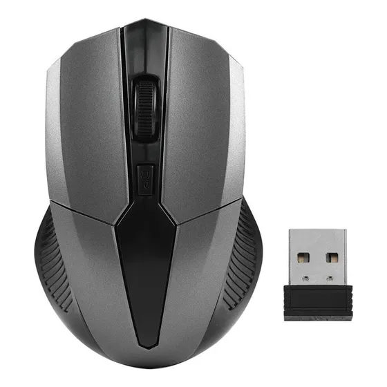 Raton Inalambrico Mouse Optico Ajustable Para Juego Casa 1