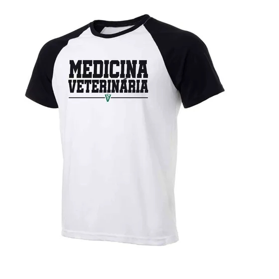 Camiseta Plus Size Medicina Veterinaria Curso Universitario