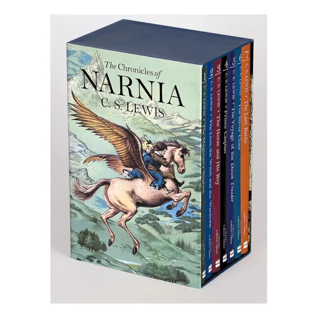 Caja Libro: Las Crónicas De Narnia: Edición A Todo Color