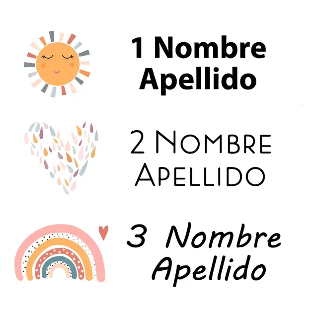 Sticker Etiqueta Personalizable