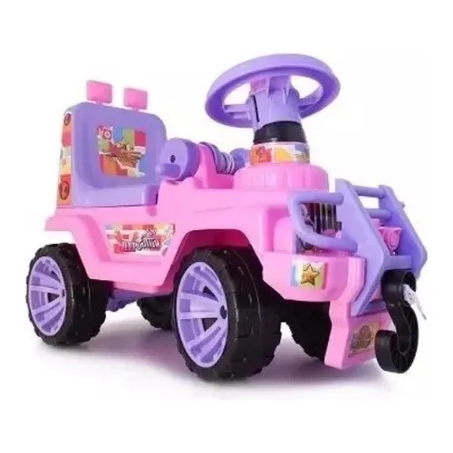 Carro Para Niña Montable Juguete Jeep Infantil Carrito Coche