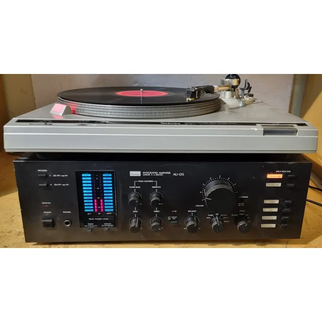 Tornamesa Technics Sl-b1 Capsula Y Aguja Shure. Tocadiscos