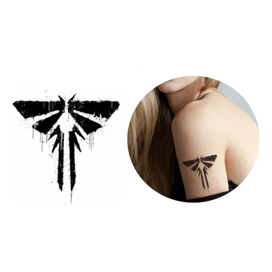 Tatuagem Temporária Vagalumes The Last Of Us Game