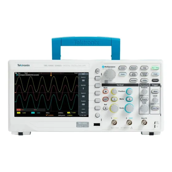 Osciloscópio Digital 100mhz 2 Canais Tbs1102c Tektronix