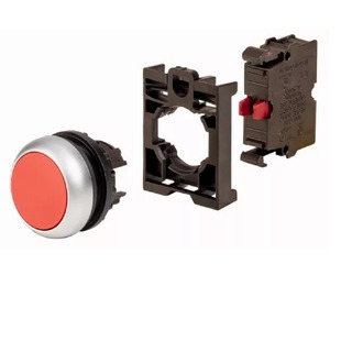 Boton Pulsador Color Rojo Completo M22-d-r Eaton-moeller Boton Pulsador Color Rojo Completo M22-d-r Eaton-moeller