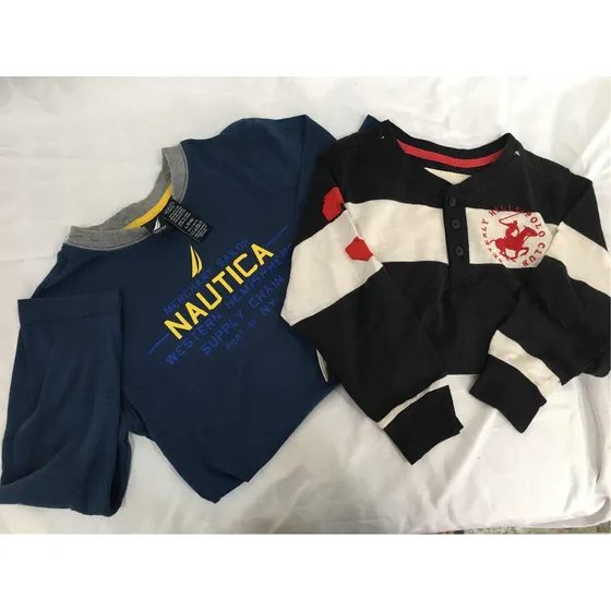 Suéter Niño Manga Larga Talla 4 Y 6 Náutica Y Polo
