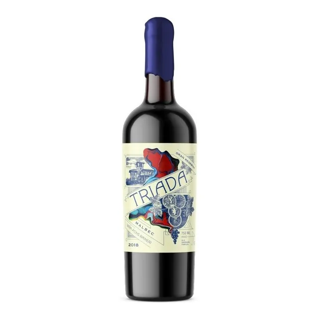 Vino Gran Reserva Triada Malbec