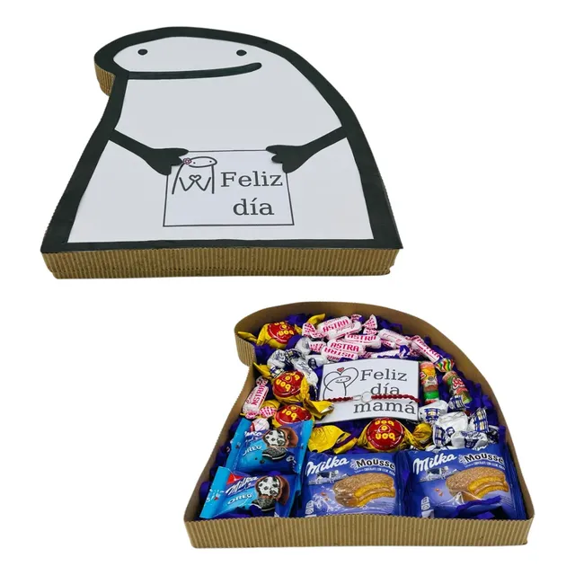 Caja Flork Regalo Original Divertidao Con Golosinas
