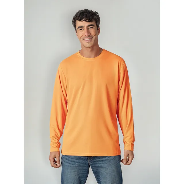 Polera Dryfit Sport Hombre M/l Uv+pro Ripstop Premium