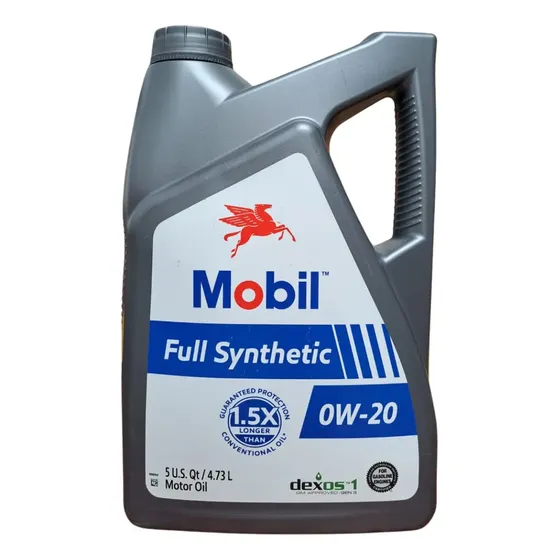 Aceite Mobil 0w-20 Sintetico Garrafa 4.73lt