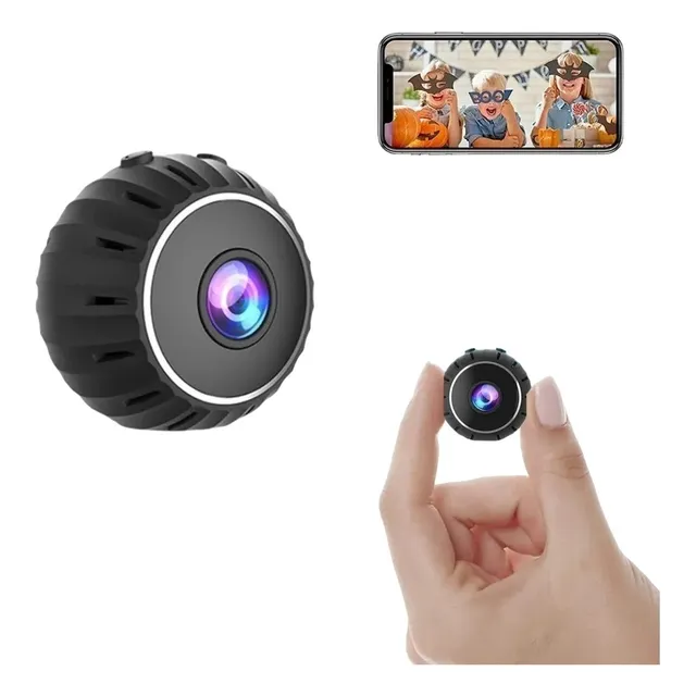 Mini Camara Espia Wifi Hd Vista Remota Usb - Negro