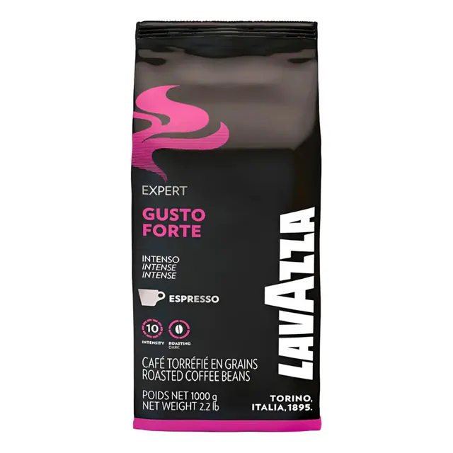 Café En Grano Lavazza Gusto Forte 1 Kg
