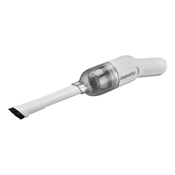 Aspiradora De Mano Inalámbrica Portatil Daewoo 8v Usb Type-c Color Blanco
