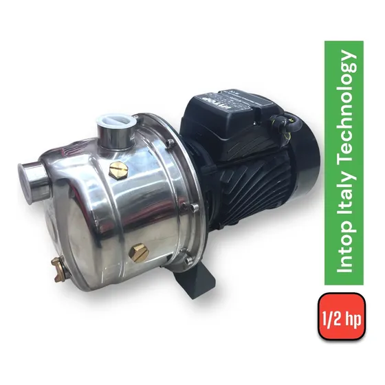 Bomba De Agua Autocebante 1/2hp Inox Intop Cod: 2215370