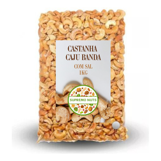 1kg de Castanha De Caju Torrada Premium 1kg de Castanha De Caju Torrada Premium