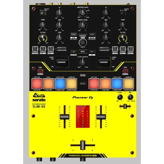 Adesivo Skin Mixer Pioneer Djm-s5 Várias Cores Personalizado
