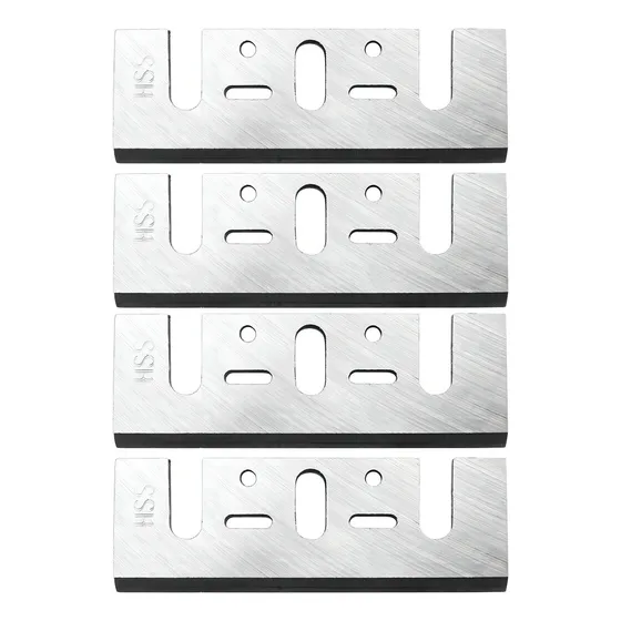 Kit 04 Facas Laminas Para Plaina Elétrica Makita Pb-82 Hss