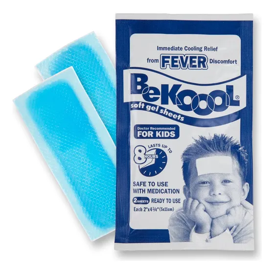 Bekoool Gel Adesivo Para O Alivio Da Febre Com 6 Und.