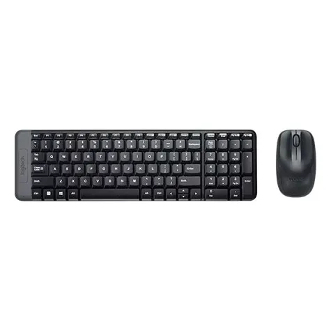 Combo Teclado Mouse Logitech Mk220 Wireless Original