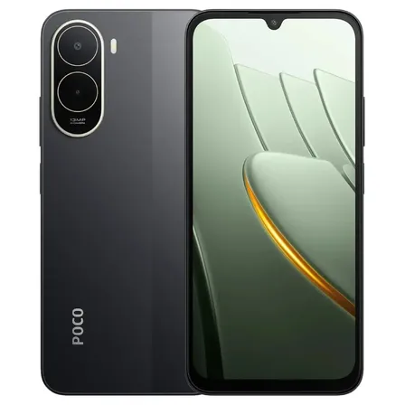 Celular Xiaomi Poco C81 Pro 4gb Ram 64gb Rom Dual Sim Lcd 6.9 Hyperos 3 Black