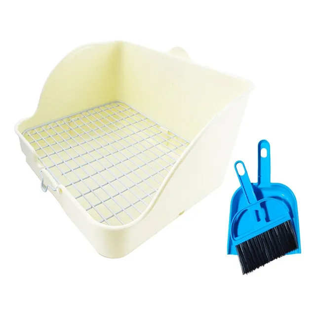 Caja De Arena Para Conejos, Inodoro, Orinal, Lecho Esquinero