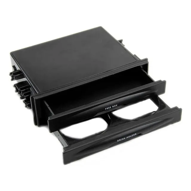 Soporte De Bolsillo For Radio Doble Din + Caja De Alm